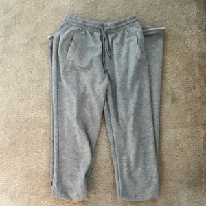 stacked sweatpants